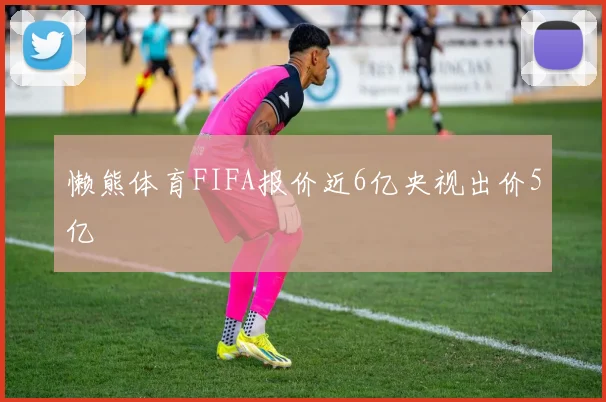 懒熊体育FIFA报价近6亿央视出价5亿
